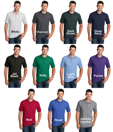 Personalized Mens Polo Shirt, Polo Shirt with Name, Business, Durable Custom Shirt, Dad Gift, Monogrammed Gift, Pique Polo,