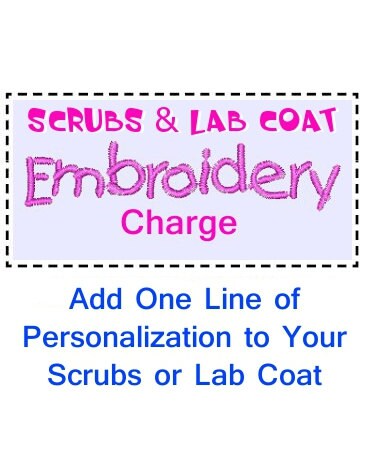 Embroidery Charge for One Line