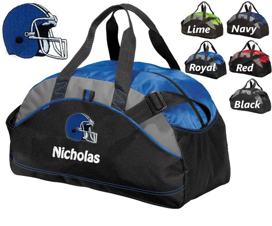 Personalized Diaper Bag for Dad, Athletic Diaper Bag, Embroidered Football Helmet, Bag, Infant Bag, Monogrammed, Shower Gift