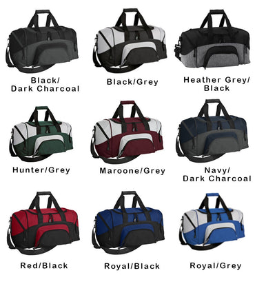 Personalized Duffel Bag, Duffle Gym Bag, School PE, Quality Bag, Workout, Sports, Athlete Gift, Embroidered with Name or Text of Your Choice