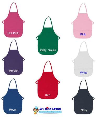 Apron Embroidered with Mr and Mrs Embroidery Design Wedding Gift Mr Mrs