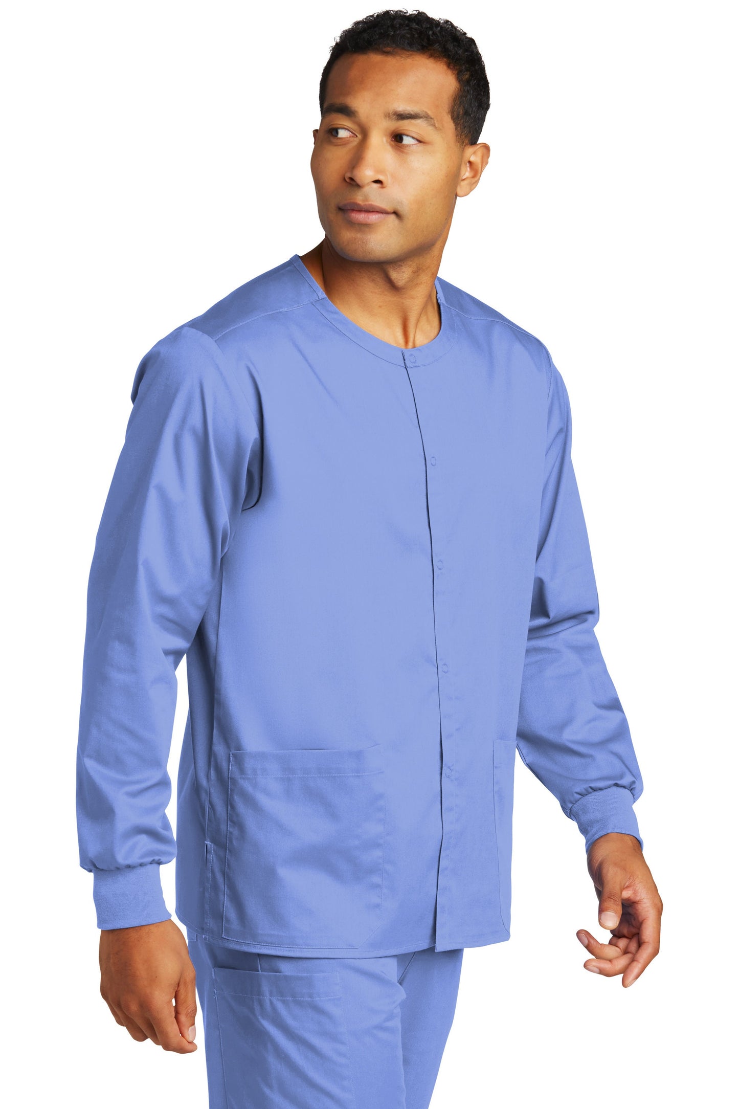 Personalized Unisex Nurses Assistant Scrubs Jacket, Custom Embroidered Name, Doctor, Nurse, Veterinarian, Hospital, Shirt, Medical Apparel