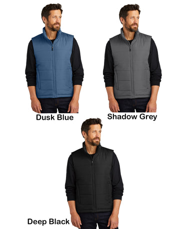 Personalized Puffer Vest, Puffy Ski Vest, Puffer Vest with Name, Business Logo, Warm Custom Vest, Dad Gift, Jacket