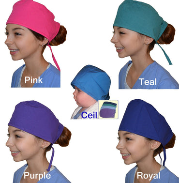 Kids Scrubs Caps Personalized for little Doctors and Nurses