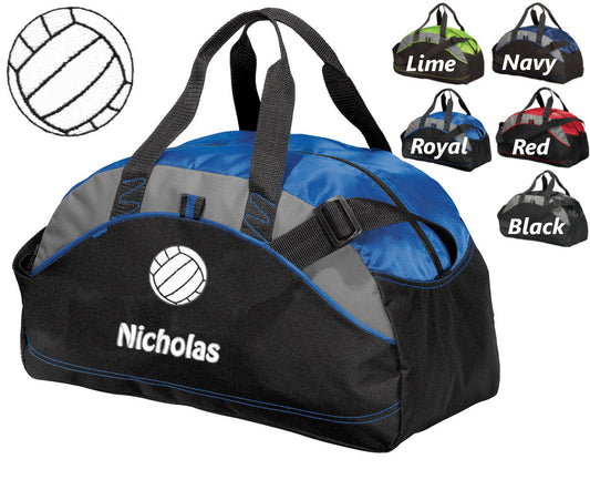 Personalized Diaper Bag for Dad, Athletic Diaper Bag, Embroidered Volleyball, Bag, Infant Bag, Monogrammed, Shower Gift