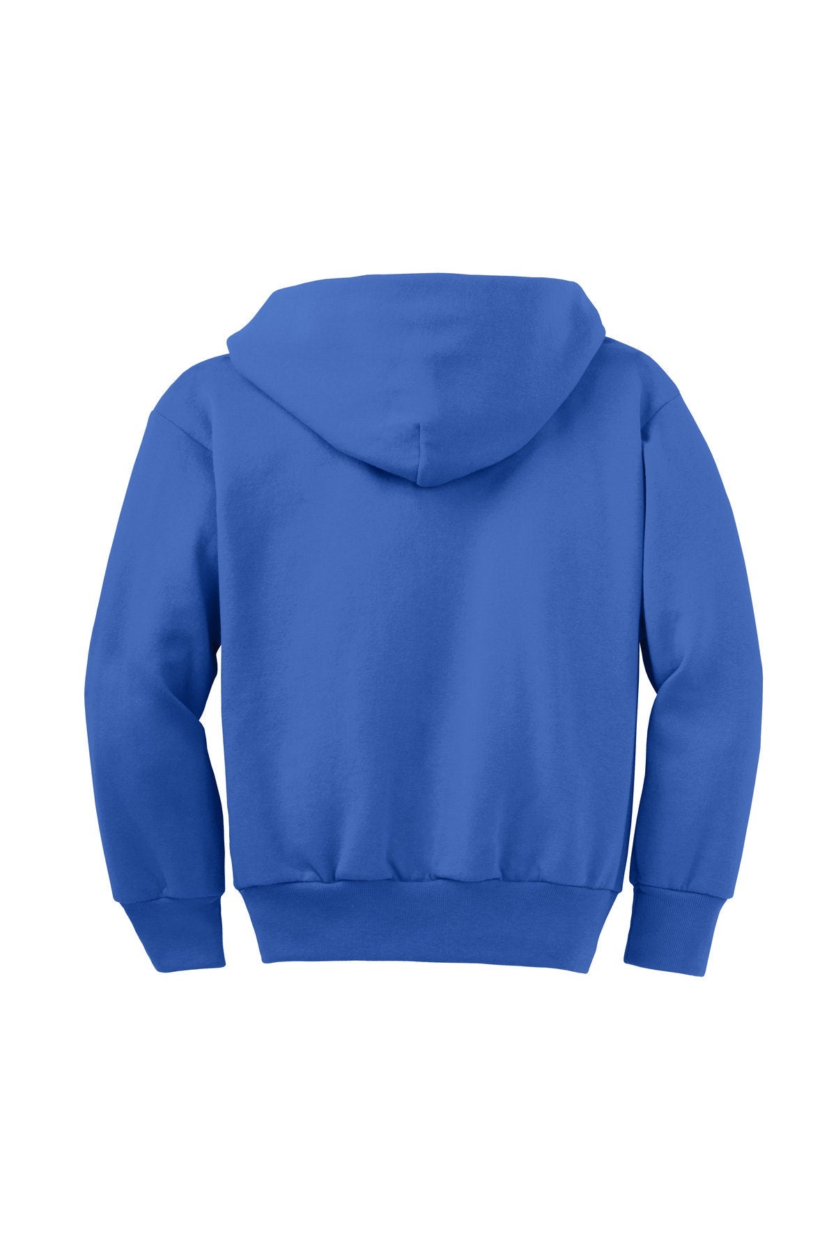 Personalized Royal Blue Kids Hoodie Sweatshirt Zipper Embroidered with a Name of Your Choice