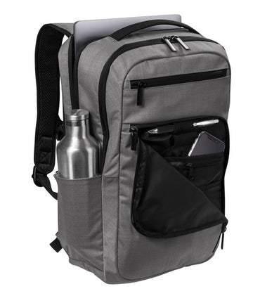 Personalized Backpack, Embroidered Monogrammed Name, Side Bottle Pocket, College Gift, Student Gift, Custom Tech Padded Laptop Backpack