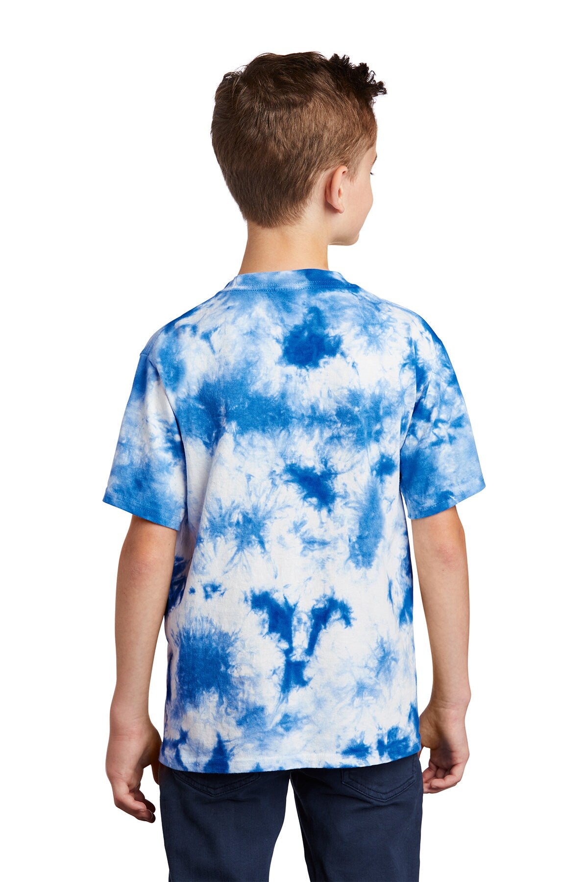 Kids Crystal Tie Dye Shirt, T-Shirt, Colorful , Tie-Dye, Hand Dyed, Cotton, Low Price, Inexpensive Tie Dye, Student Gift, School Gift