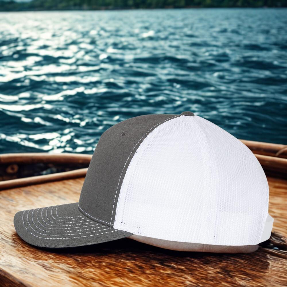 Sailfish Trucker Hat, Colorful Fishing Hat Design, Richardson 112, Deep Sea fishing Dad Gift Husband Gift, Sportsman Gift, Printed Hat