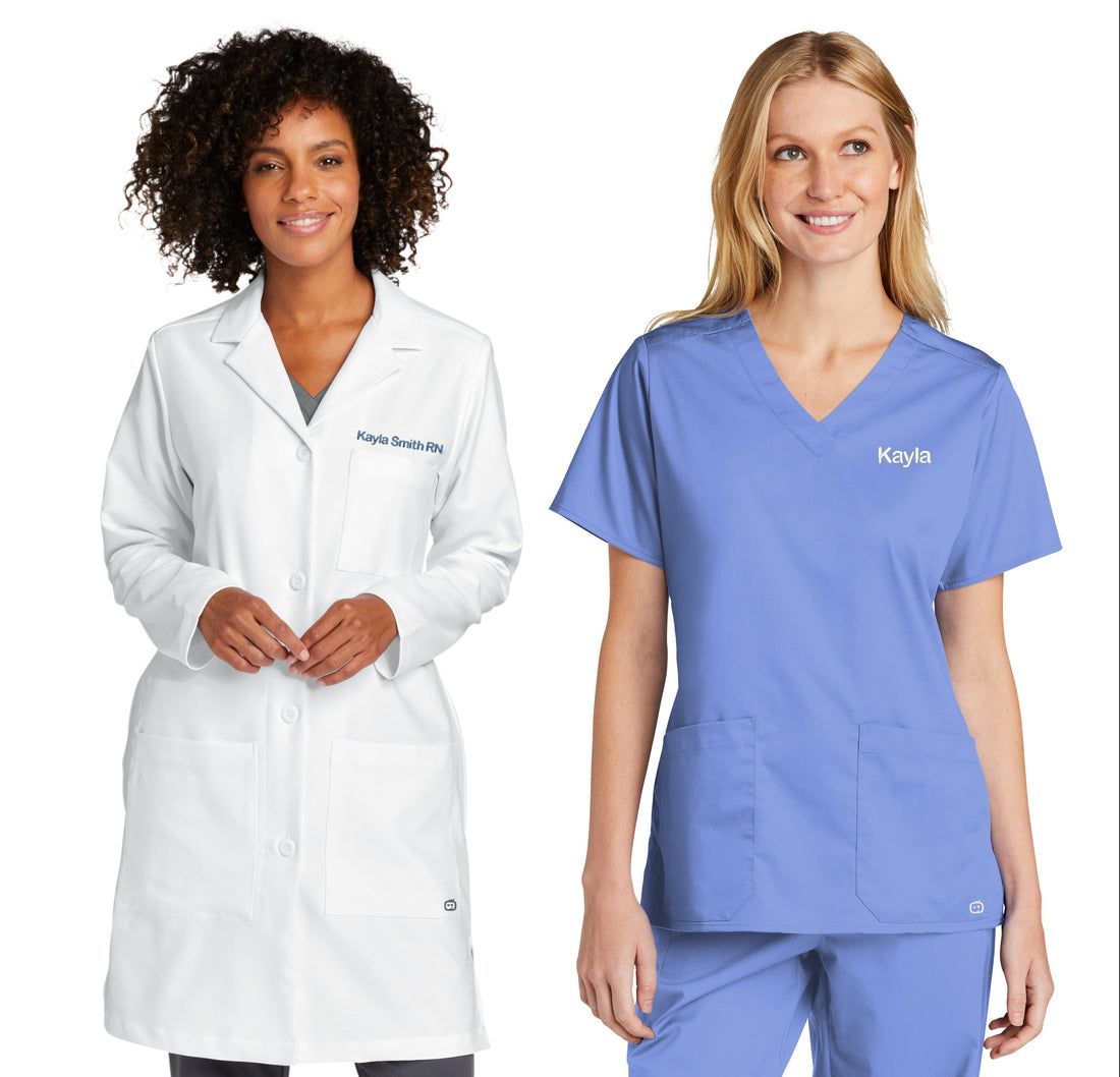 Spice Up Your Workwear: Personalized Scrubs & Lab Coats at Crestview Embroidery