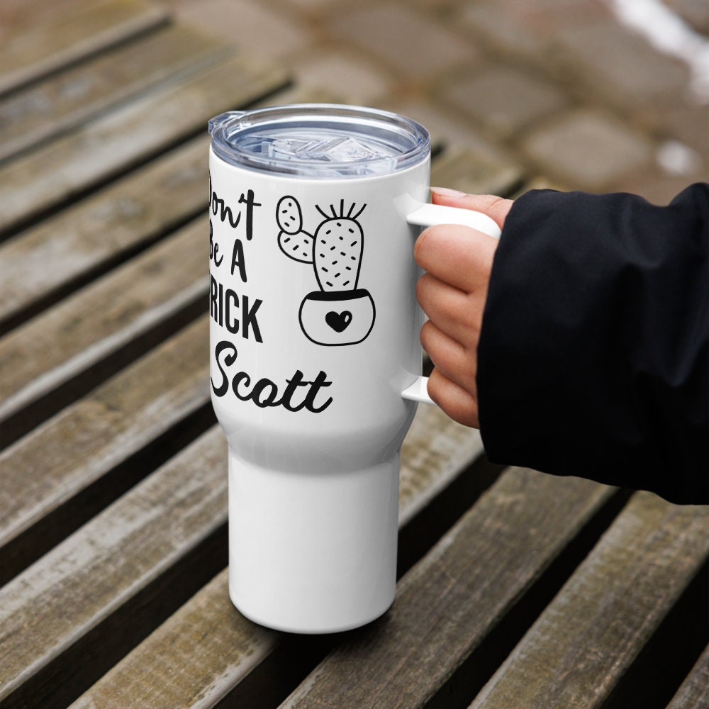 Personalized Funny Tumbler, Don't Be A Prick, Gag Gift, Printed Name Cup, Co Worker Boss Gift