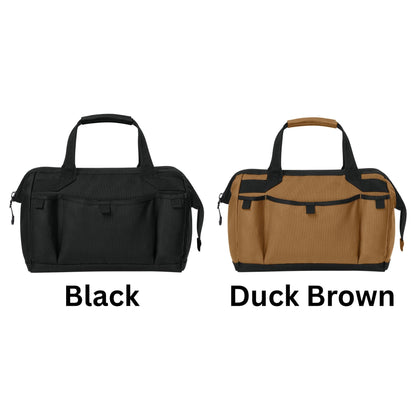 Personalized Tool Duffel Bag, Toolbox Mechanic Bag, Utility Pack, Embroidered Monogrammed Custom Name