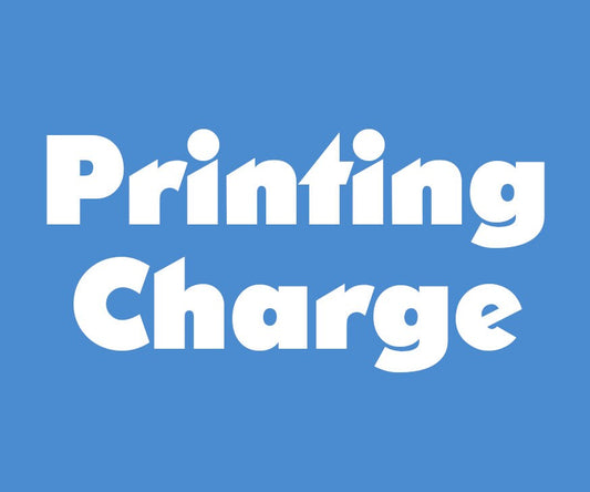 Printing Charge for Custom Picture or Logo Printing