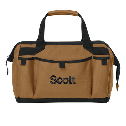 Personalized Tool Duffel Bag, Toolbox Mechanic Bag, Utility Pack, Embroidered Monogrammed Custom Name