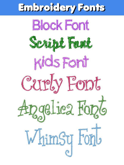 Personalized Kids Hoodie Sweatshirt Zipper Embroidered Rubber Ducky Design with a Name of Your Choice