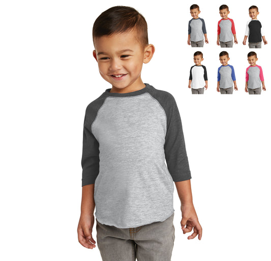 Toddler Baseball Jersey T-Shirt, Raglan 3/4 Sleeves, School Student Gift, Toddler Gift, Birthday Gift, Sports Gift, Baseball Shirt