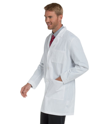 Personalized Veterinarian Lab Coat with Custom Embroidered Name and Puppy Dog Design, Doctor, Nurse, Hospital, Jacket, Medical Apparel