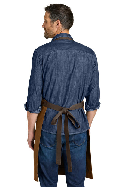 Personalized Apron Cotton Duck Bib, Large Pockets for Tools, Custom Mens Apron, Durable Shop Handyman, Crafts