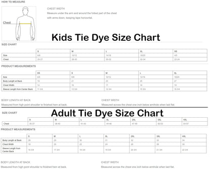 Kids Crystal Tie Dye Shirt, T-Shirt, Colorful , Tie-Dye, Hand Dyed, Cotton, Low Price, Inexpensive Tie Dye, Student Gift, School Gift