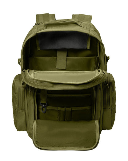 Personalized Tactical Backpack, Range Pack, Loop Panel for Badges Patches, Military, Hydration Port, Embroidered Custom Name