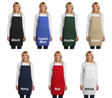 Personalized Mom Apron, Embroidered Moms Name, Mothers Day Gift, Kitchen Gift, Restaurant Apron, Monogrammed Mom Cooking Gift, Funny Apron