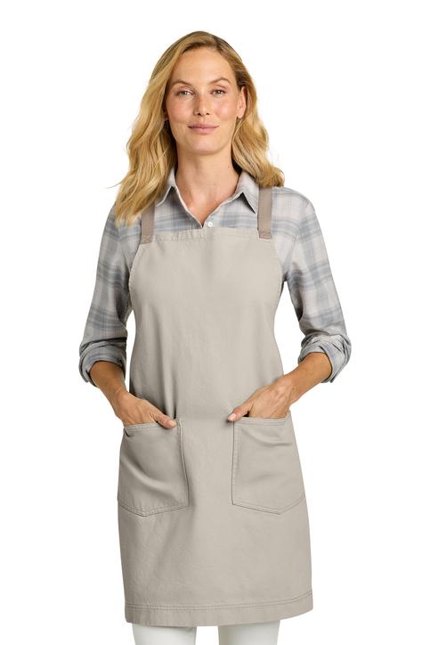 Personalized Crossback Apron Heavy Cotton Twill Bib, Large Pockets, Custom Womens Apron, Kitchen Baking, Crafts