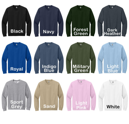 Embroidered Christmas Sweatshirt, Sweatshirt with Merry and Bright Applique, Warm Fall Sweatshirt, Fall Gift, Womens