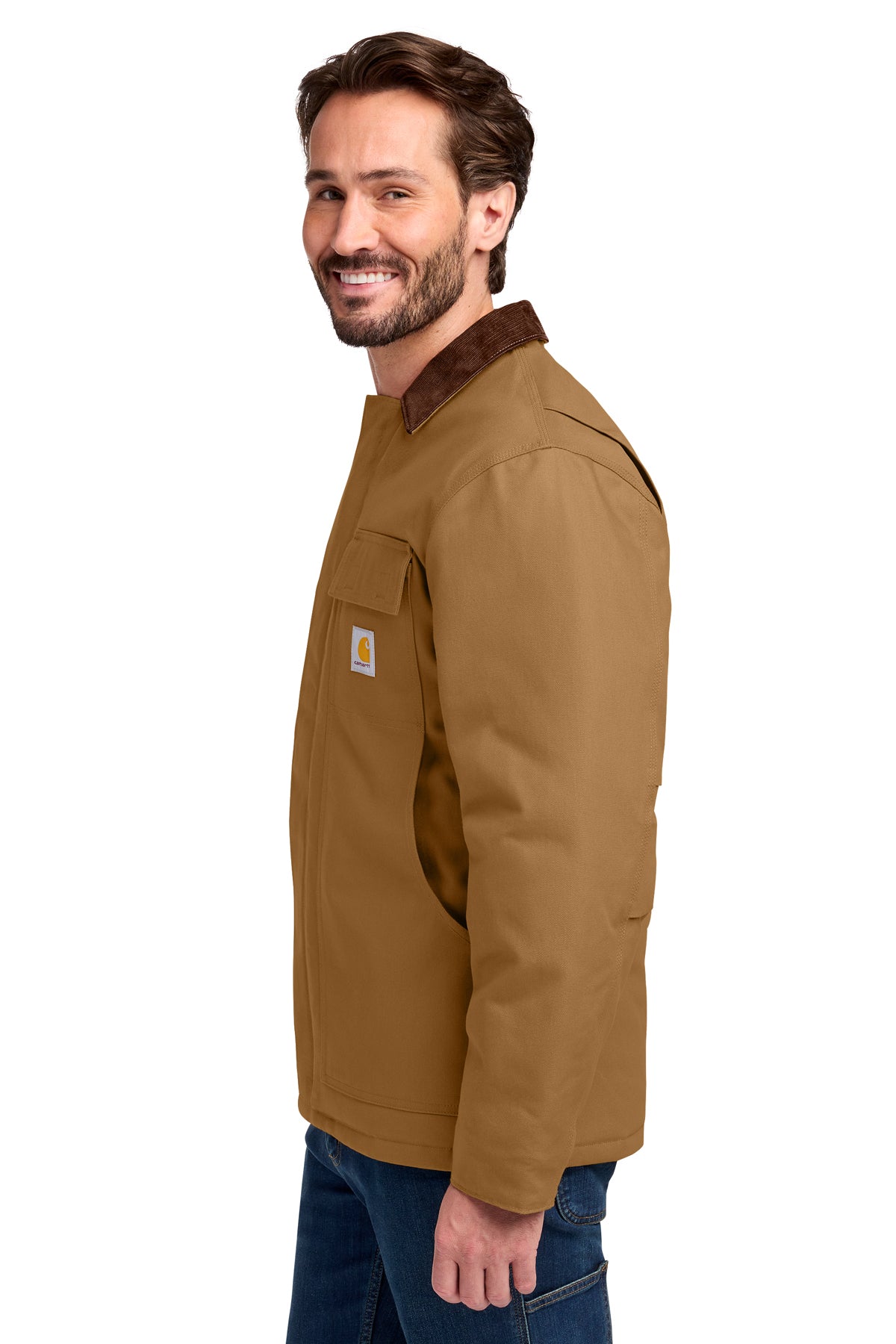 Personalized Carhartt® Duck Traditional Coat arctic-weight polyester insulation CECT106674