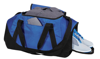 Personalized Sports Team Football Duffel Bag, Gym Bag, Weekend Bag, Groomsmen Gift, School PE, Husband Gift, Embroidered with Name