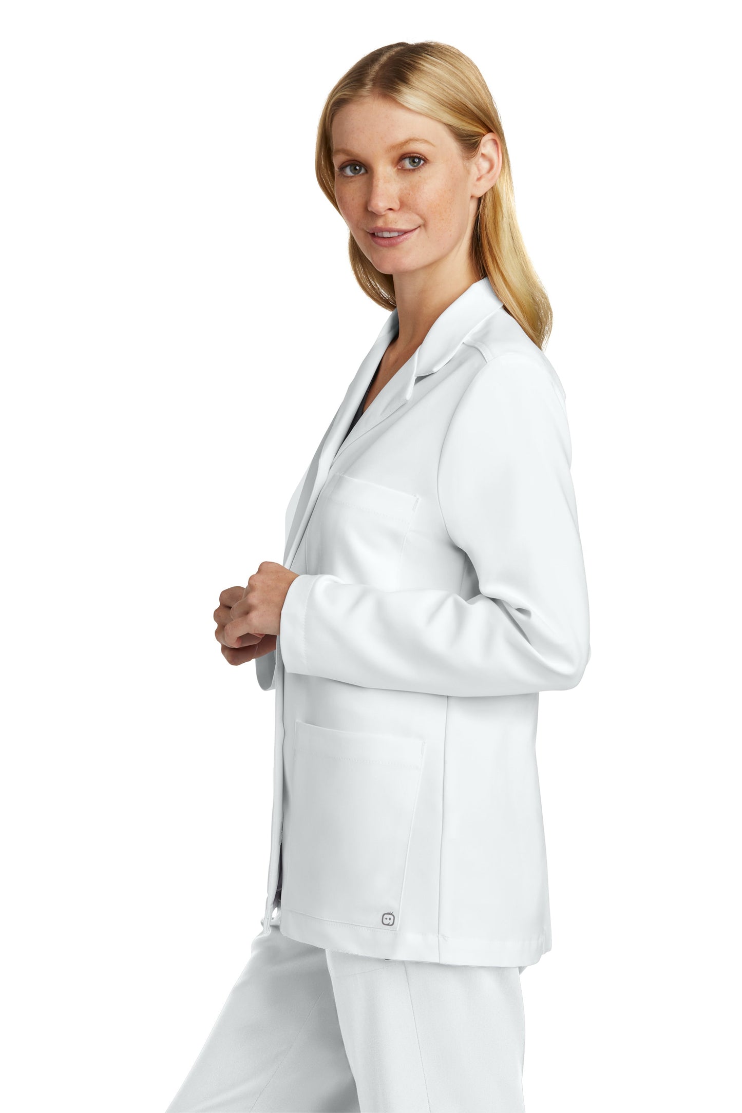 Personalized Womens Consultation Lab Coat with Custom Embroidered Name, Student Doctor Coat, Nurse, Veterinarian, Hospital, Jacket, Medical