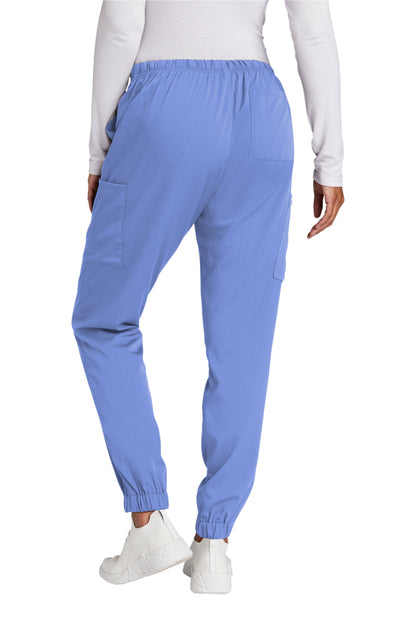 Womens Jogger Scrubs Pants, Cargo Scrubs Pants, Tapered Leg, Elastic Cuffs, Doctor, Nurse, Veterinarian, Hospital, Medical Apparel, Uniform