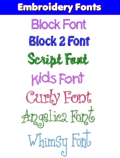 Personalized Kids Polo Shirt Embroidered Golf Monogrammed with a Name or Text of Your Choice