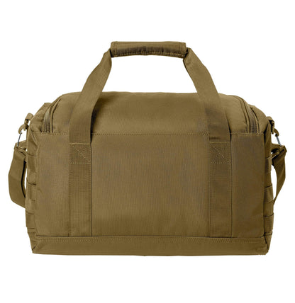Personalized Tactical Duffel Bag, Range Bag, Loop Panel for Badges Patches, Military, Daisy Chain, Embroidered Monogrammed Custom Name