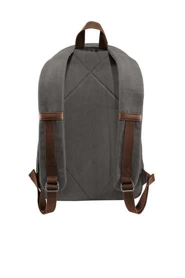 Monogrammed Grey Backpack, Mens Backpack, School, Student Gift, College Gift, Custom Backpack, Embroidered with Name of Your Choice