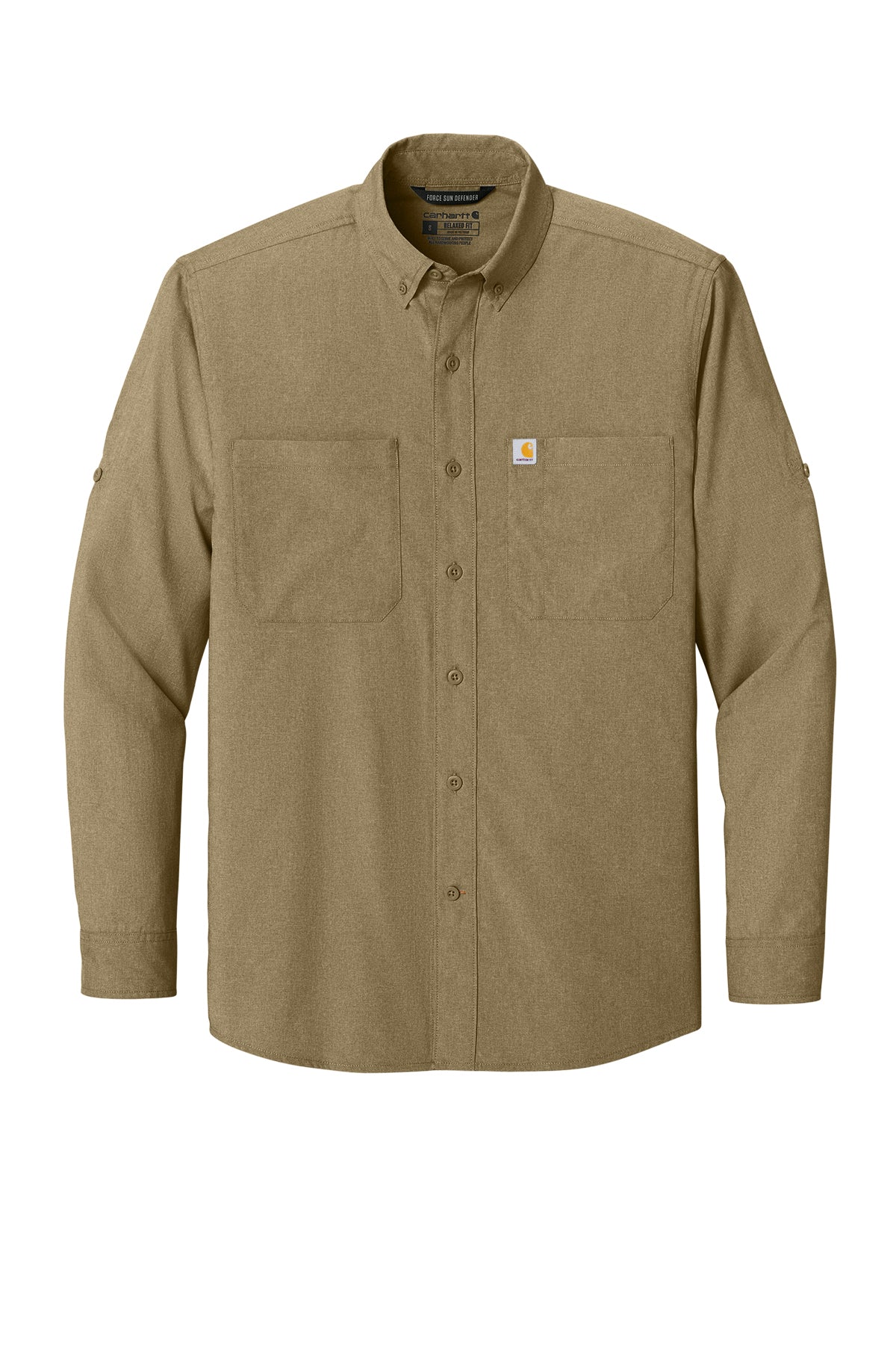 Personalized Carhartt Force® Sun Defender™ Long Sleeve Shirt , Marine, Boat CECT107106