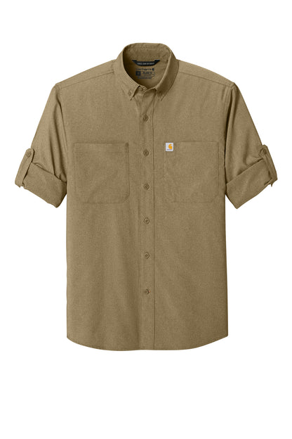 Personalized Carhartt Force® Sun Defender™ Long Sleeve Shirt , Marine, Boat CECT107106