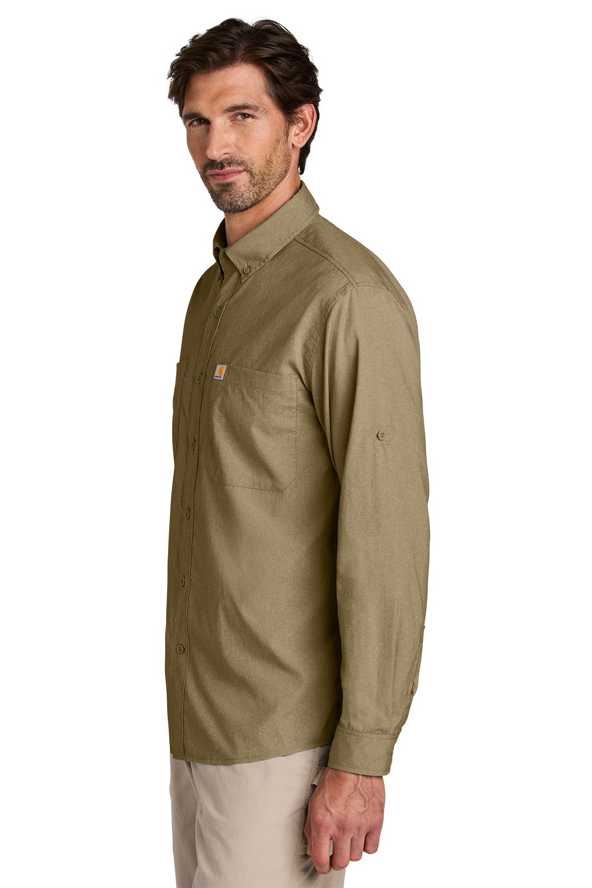 Personalized Carhartt Force® Sun Defender™ Long Sleeve Shirt , Marine, Boat CECT107106