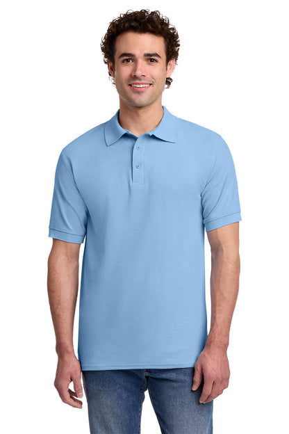 Broward County Schools Mens Core Blend Pique Polo Personalized with Name 50/50 Cotton/Polyester EKKP155A