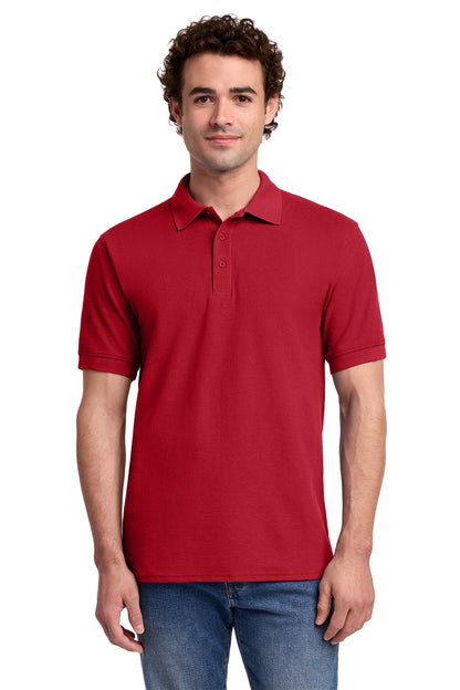Broward County Schools Mens Core Blend Pique Polo Personalized with Name 50/50 Cotton/Polyester EKKP155A