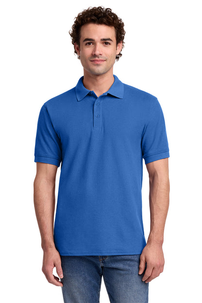 Broward County Schools Mens Core Blend Pique Polo Personalized with Name 50/50 Cotton/Polyester EKKP155A