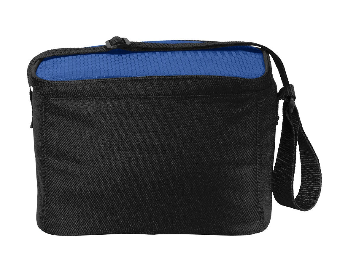 Personalized Lunch Bag Box Cooler, with Honeycomb Polyester Fabric, Insulated Embroidered School Work Sports Monogrammed Custom Name