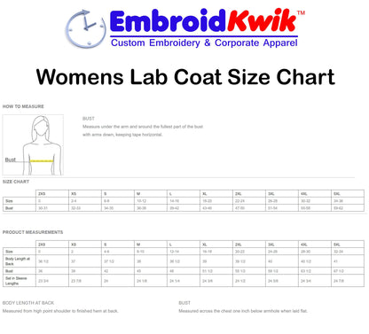 Personalized Christmas Lab Coat with Custom Embroidered Text or Name and Heart Stethoscope Design, Doctor, Nurse, Jacket, Medical Apparel