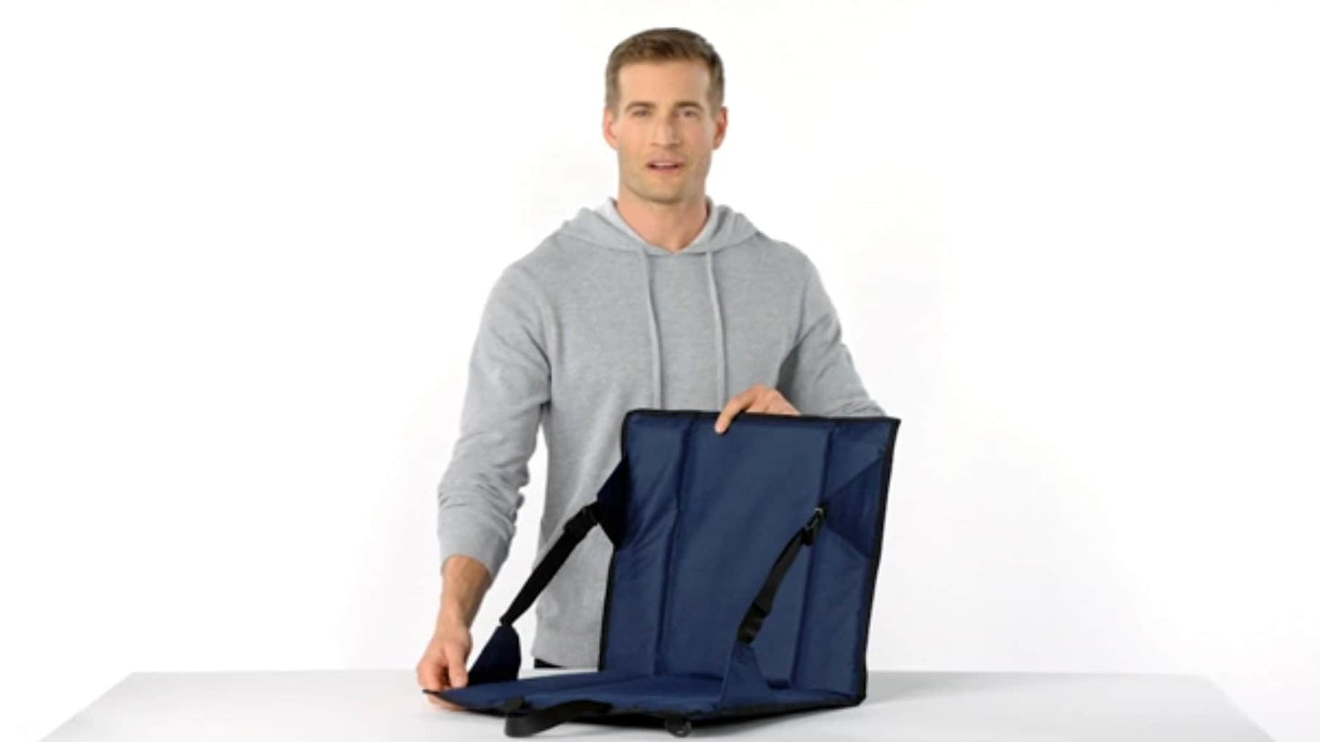 Personalized Basketball Stadium Seat, Padded, School PE Seat, Embroidered Name, Mom Parent Gift, Sports Coach Gift, Soft Chair, Monogrammed