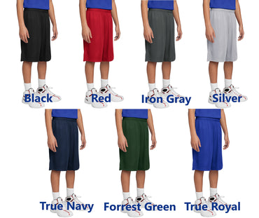 Personalized Kids Football Shorts, Embroidered Monogrammed Name, PE Shorts Uniform, School Shorts, Polyester, Custom Shorts, School Name