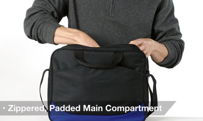 Monogrammed Computer Laptop Case Embroidered with Your Initials Perfect Mom Dad Gift