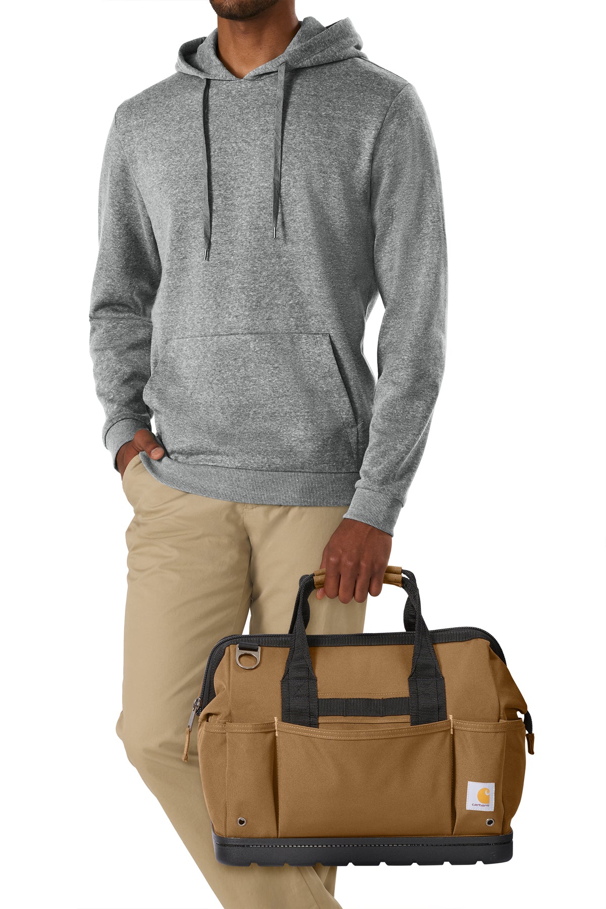 Personalized Carhartt® 16-Inch Molded Base Heavyweight Tool Bag CTB0000687
