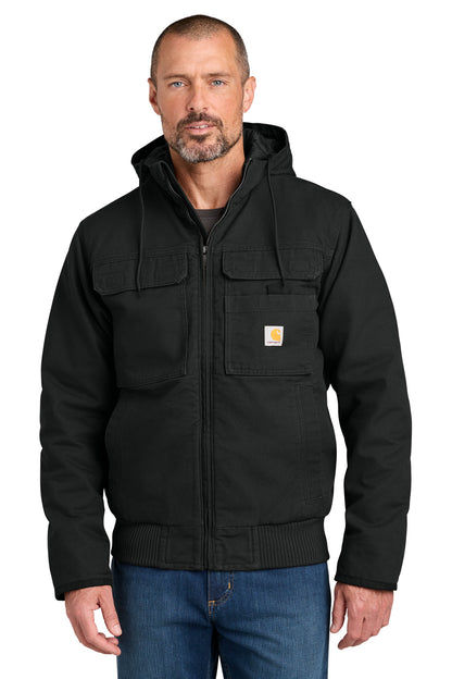 Personalized Carhartt® Full Swing® Washed Duck Active Jacket CECT106980