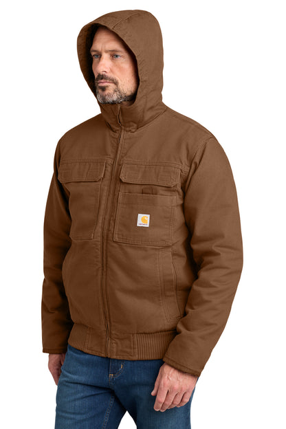 Personalized Carhartt® Full Swing® Washed Duck Active Jacket CECT106980