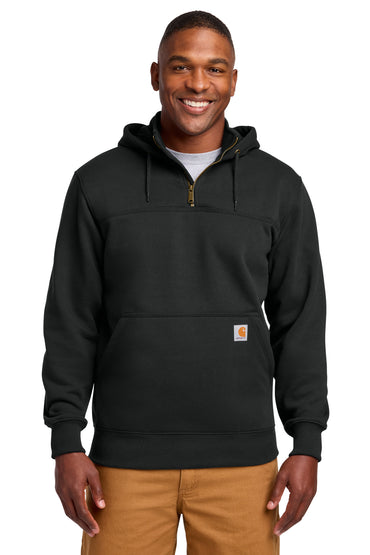 Personalized Carhartt® Tall Rain Defender® Paxton Heavyweight Hooded Zip Mock Sweatshirt CECTT100617