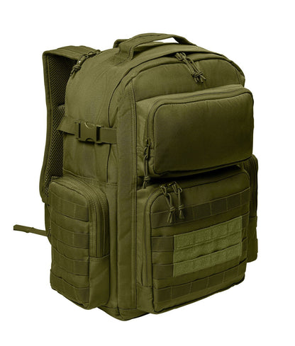 Personalized Tactical Backpack, Range Pack, Loop Panel for Badges Patches, Military, Hydration Port, Embroidered Custom Name